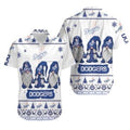 Gnomes LA Dodgers Hawaiian Shirt Christmas Gift For Baseball Lovers