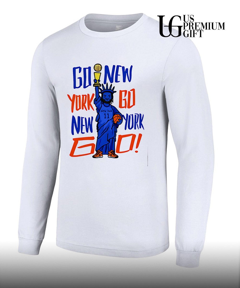 Go New York Go Statue of Liberty Knicks Basketball 2026 shirt