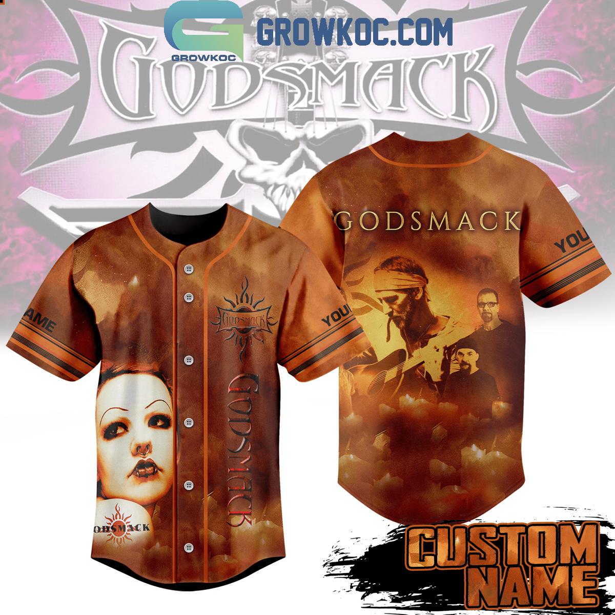 Godsmack Under Your Scars Fan Personalized Baseball Jersey
