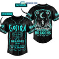 Gojira Dragons Are The Myth Alive Personalized Baseball Jersey