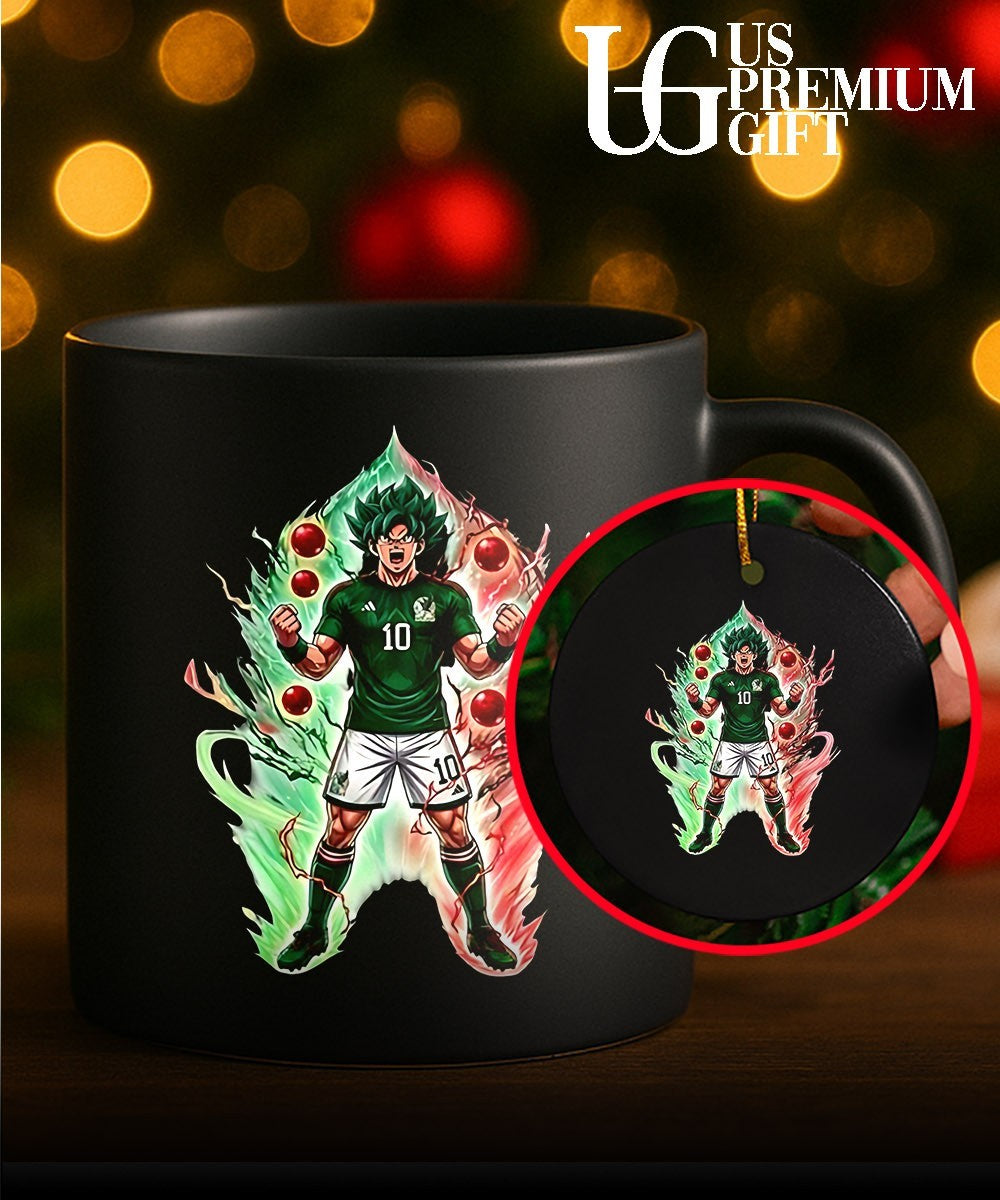 Goku Saiyan Mexico World Cup 2026 shirt