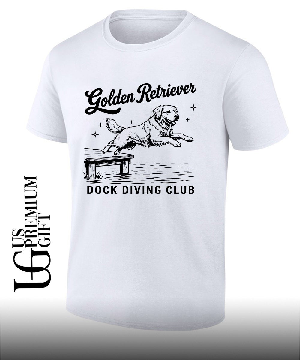 Golden Retriever Dock Diving Club shirt