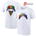 Golden State Valkyries x Pride logo shirt