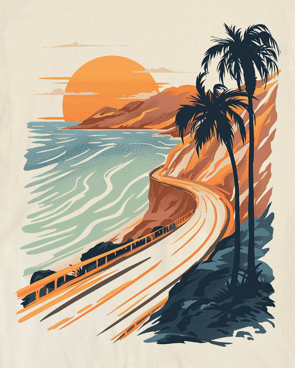 Golden Coast Vintage Tee