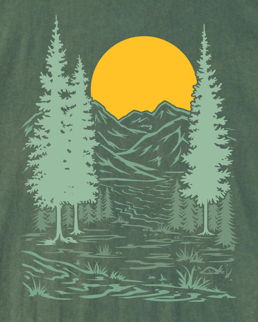 Golden Horizons Vintage Tee