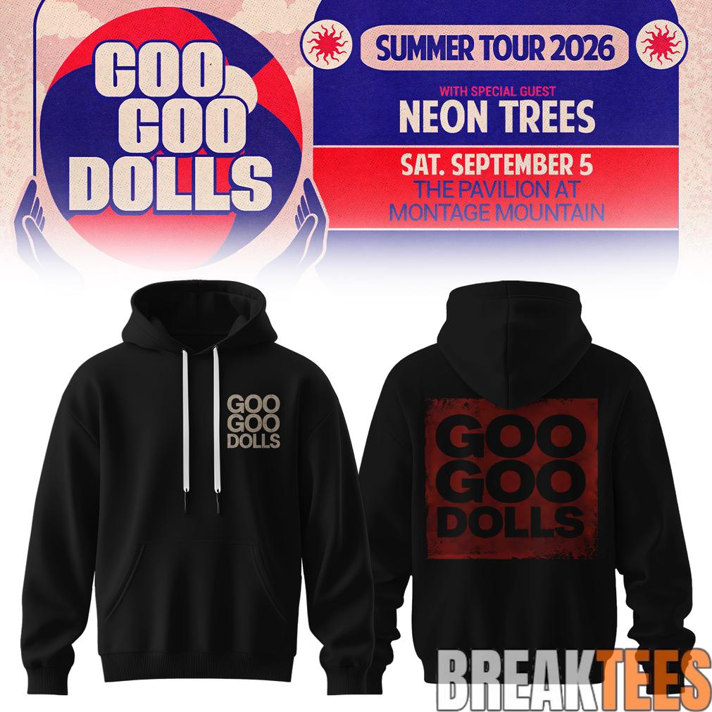 Goo Goo Dolls – Summer 2026 Tour Limited Hoodie