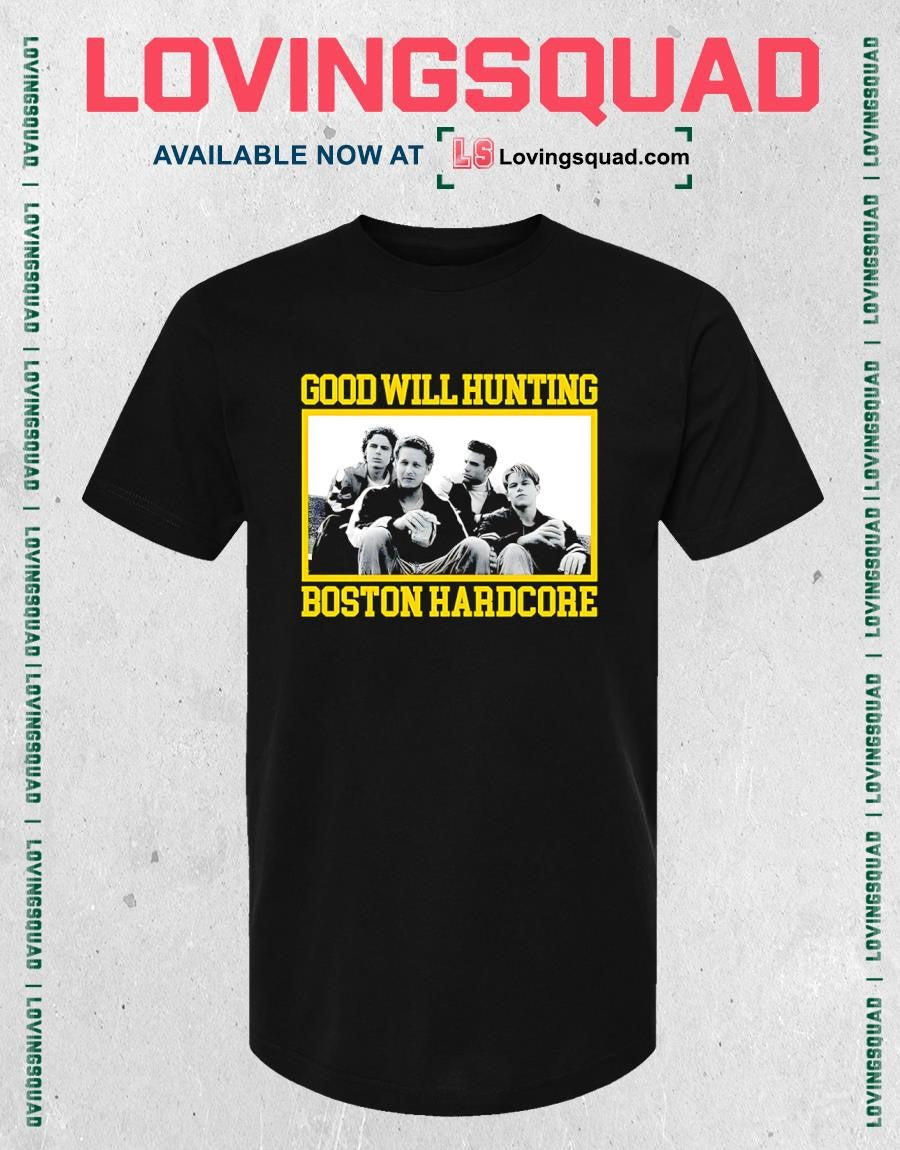 Good Will Hunting Boston Hardcore Bootleg T-shirt