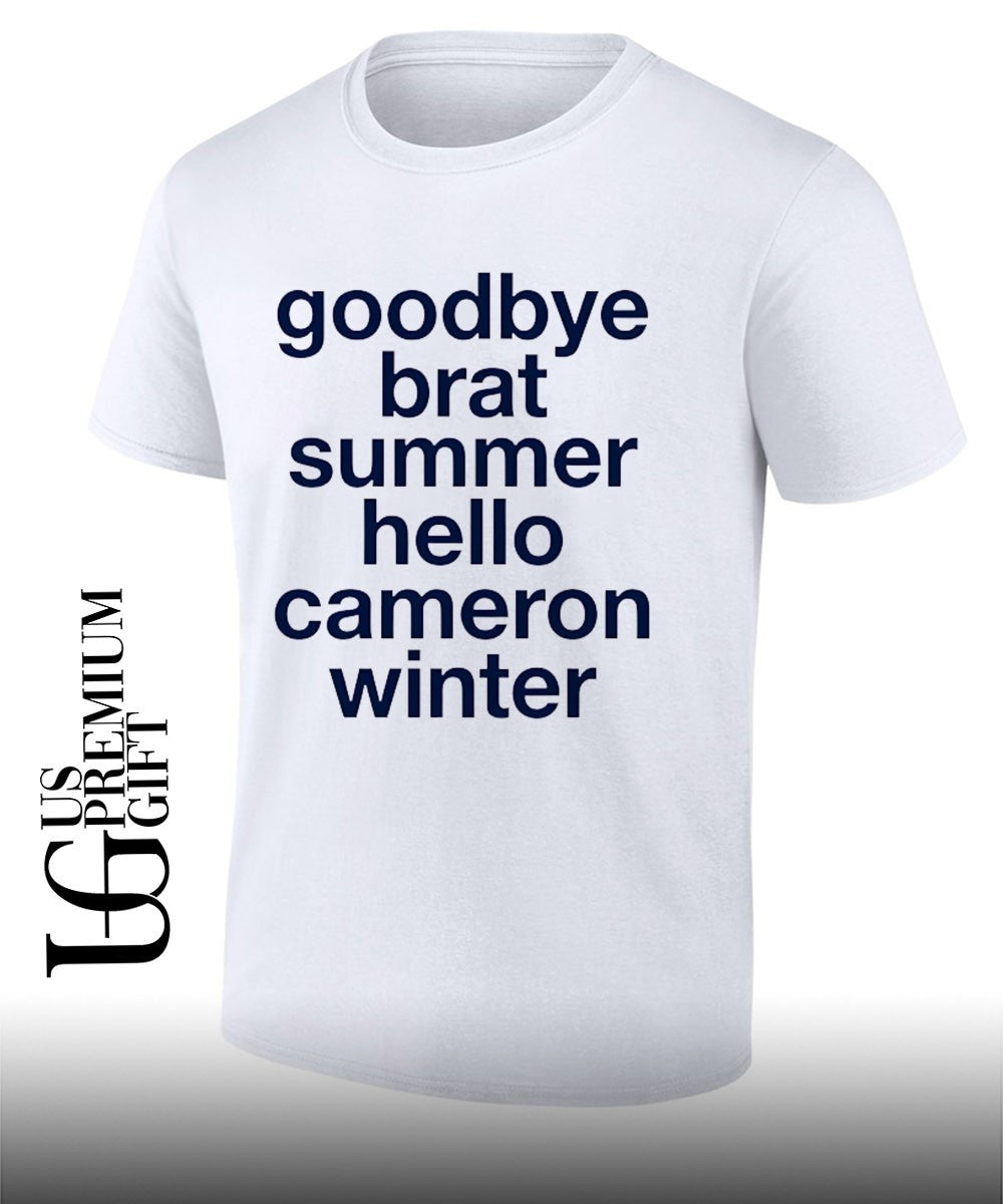 Goodbye Brat Summer Hello Cameron Winter shirt