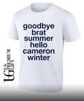 Goodbye Brat Summer Hello Cameron Winter shirt