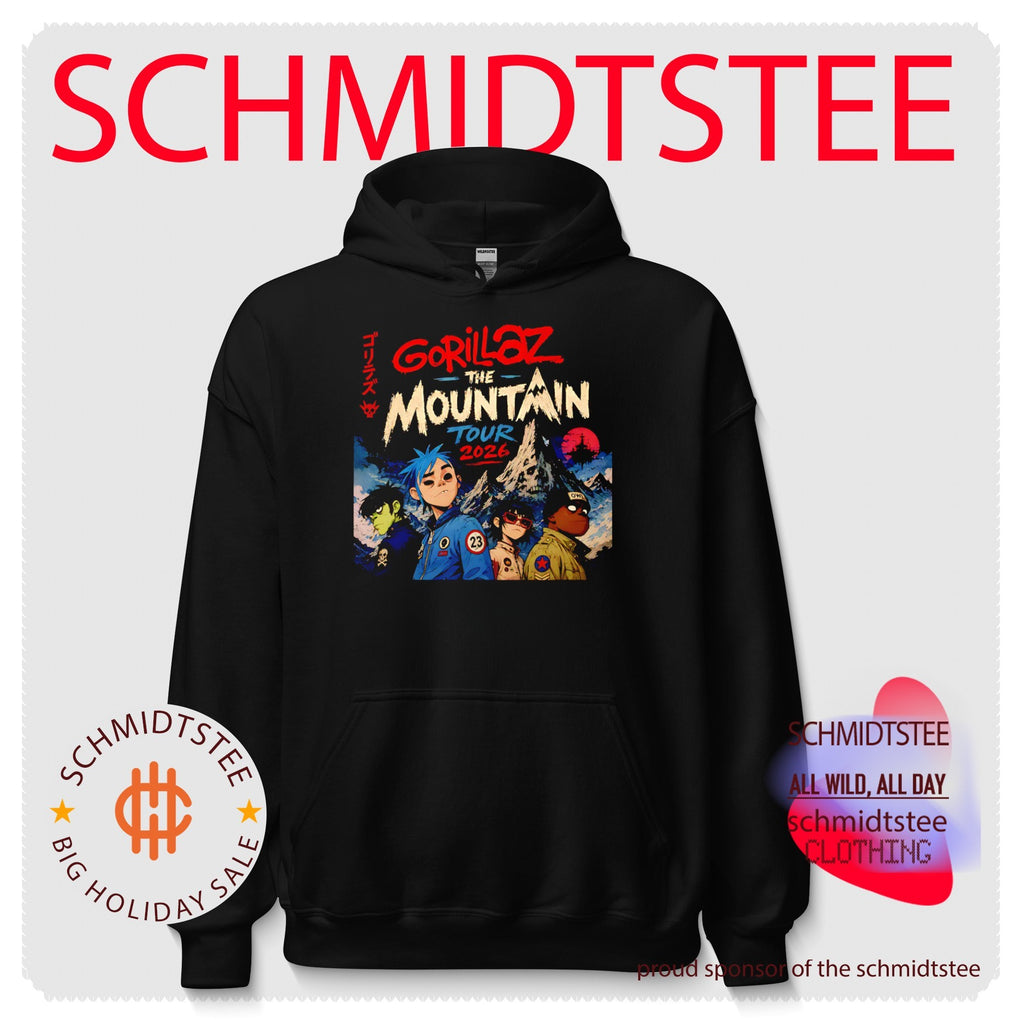 Gorillaz The Mountain Tour 2026 Damon Albarn shirt