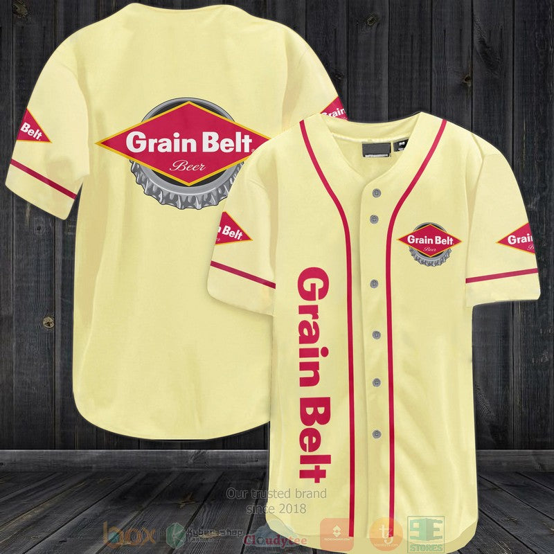 Grain Belt Beer Baseball shirt