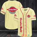 Grain Belt Beer Yellow Baseball shirt