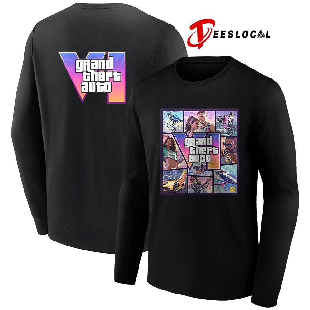 Grand Theft Auto VI GTA graphic shirt