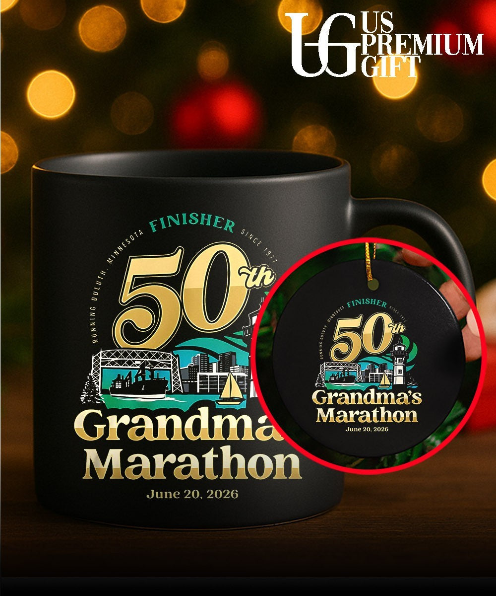 Grandma’s Marathon 50th Anniversary 2026 Finisher shirt