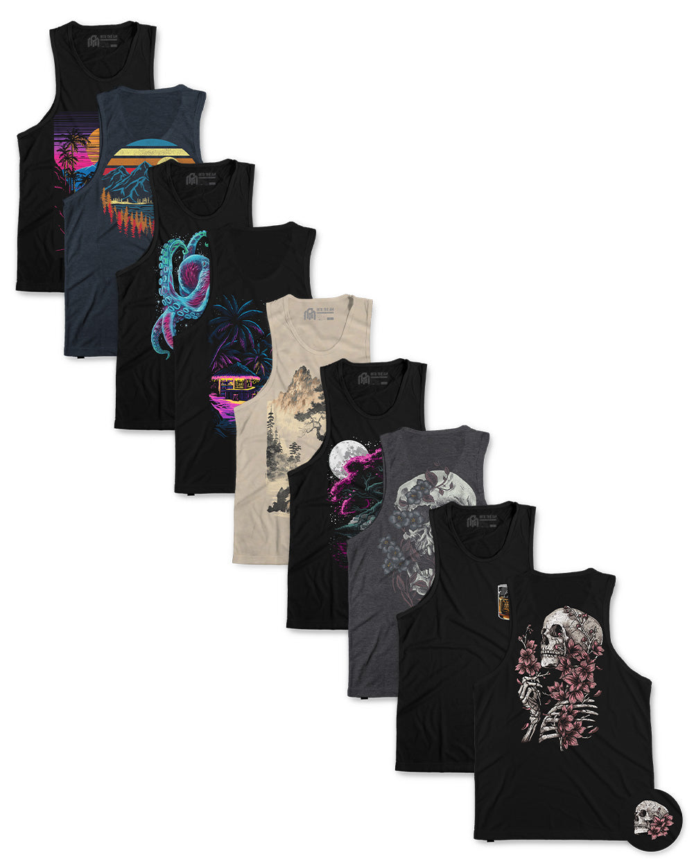 Custom 9 Pack Graphic Tank
