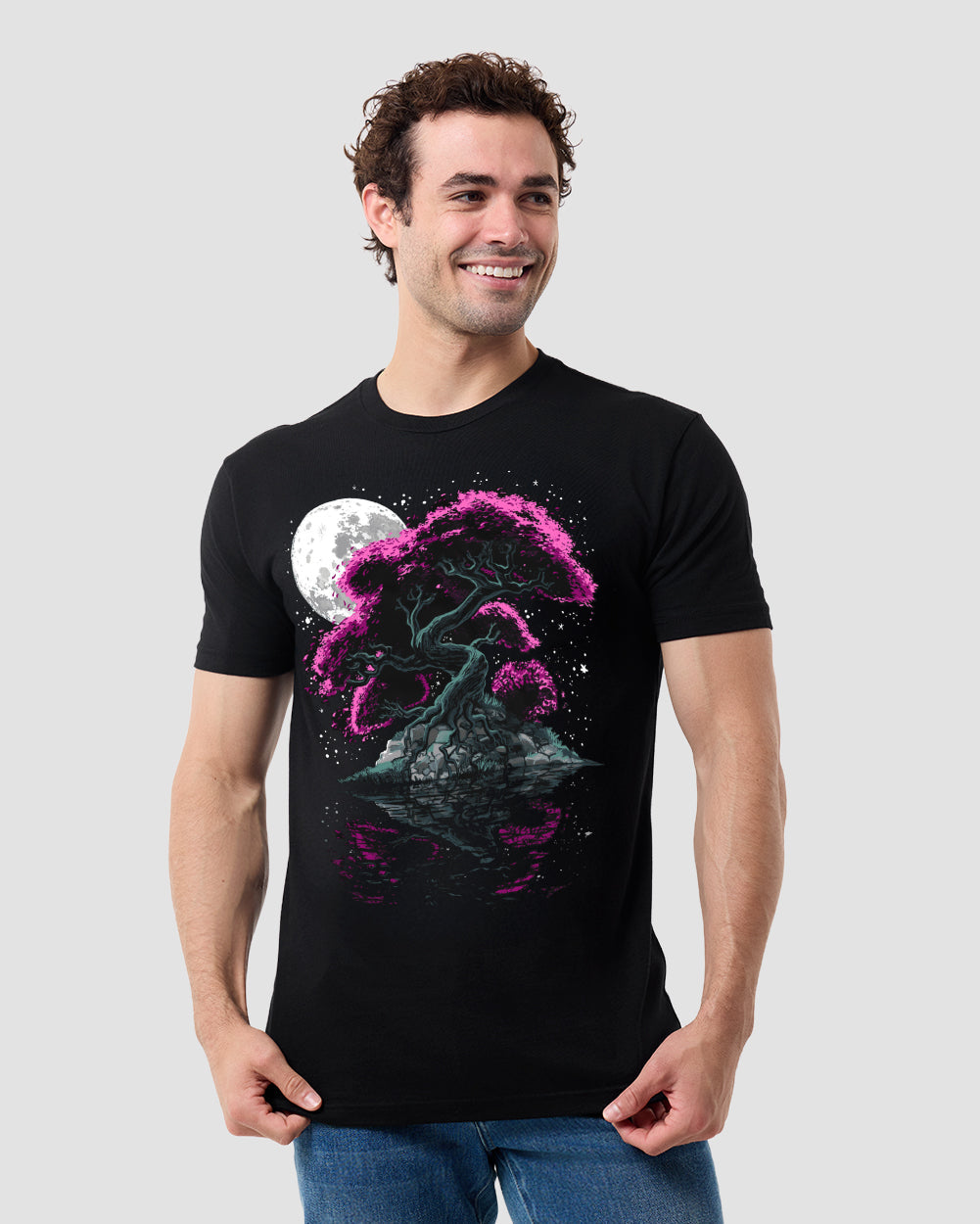 Midnight Bloom Tee