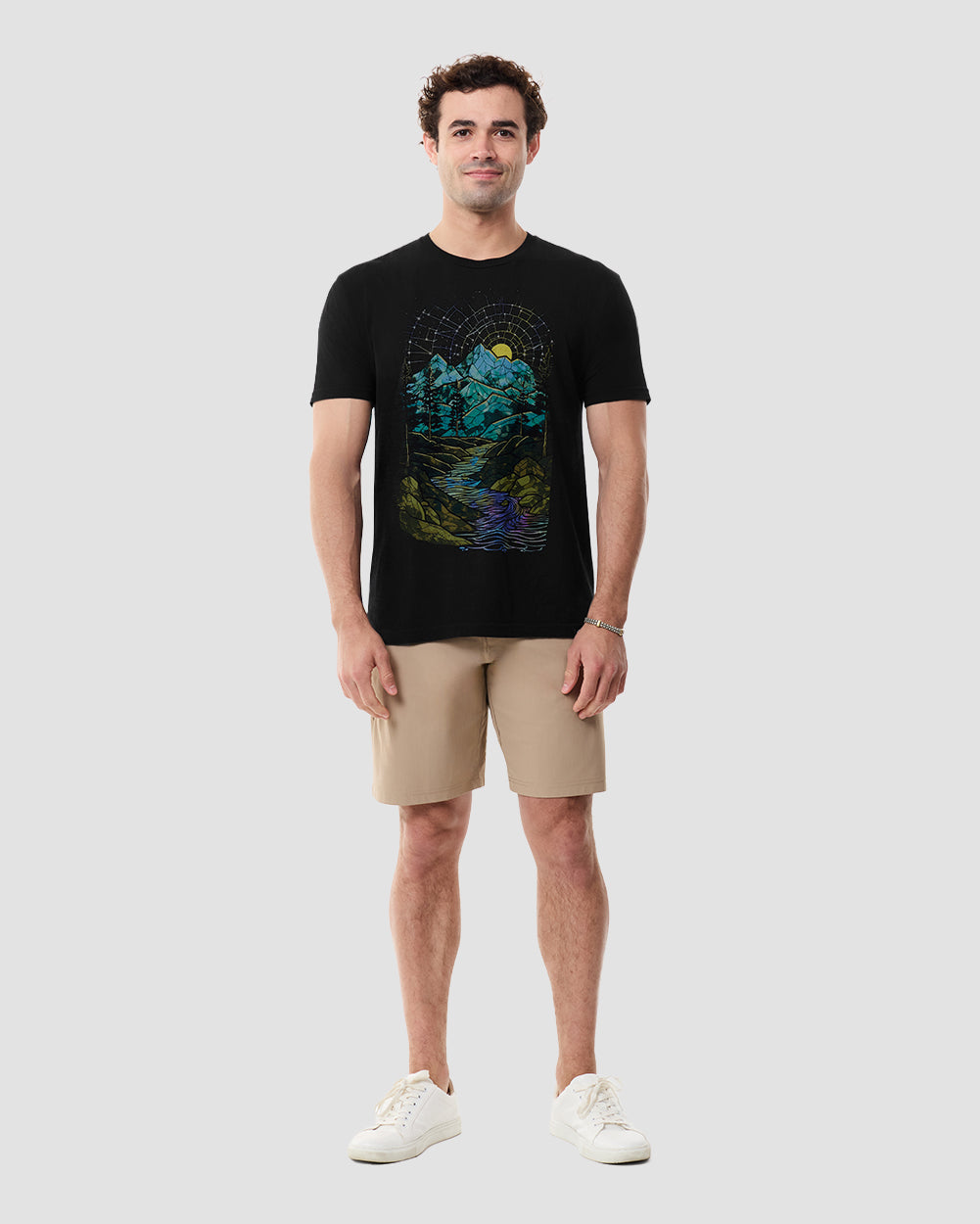 Mountain Mosaic Vintage Tee