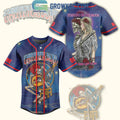 Grateful Dead Standing On The Moon Personalized Baseball Jersey