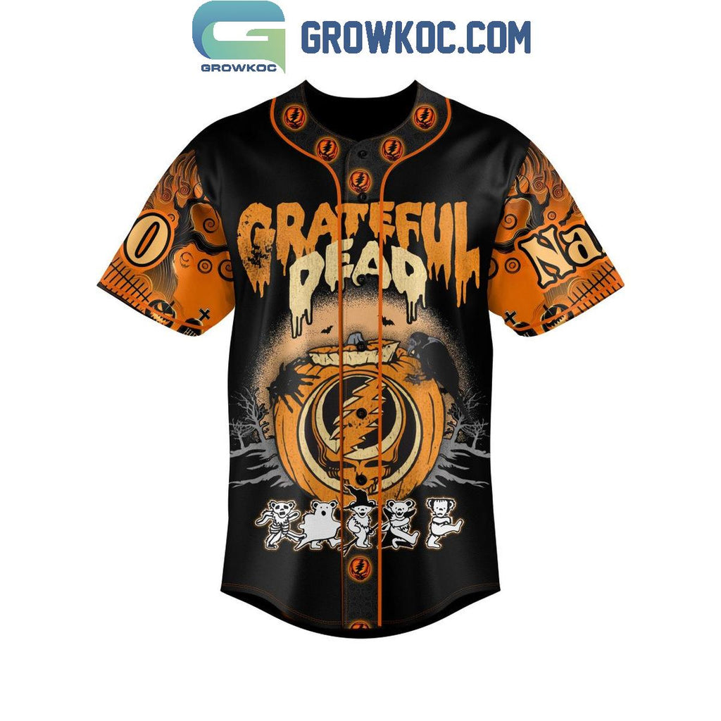 Grateful Dead Steal Your Face Right Off Your Head Personalized Baseball Jersey