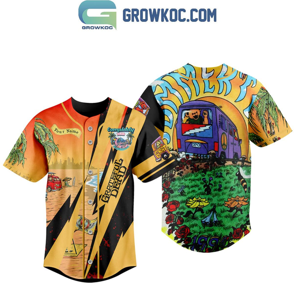 Grateful Dead Sunshine Daydream Personalized Baseball Jersey