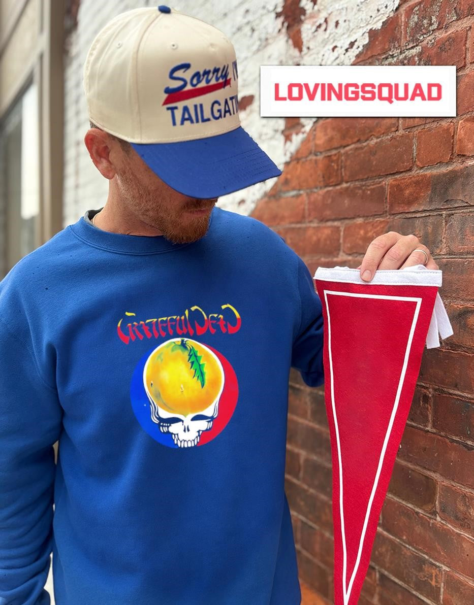 Grateful Dead Yellow Pomelo Stealie T-shirt