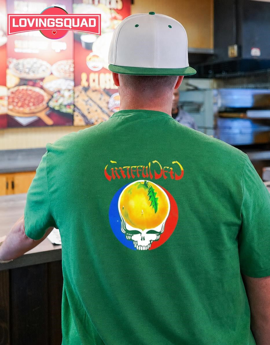 Grateful Dead Yellow Pomelo Stealie T-shirt