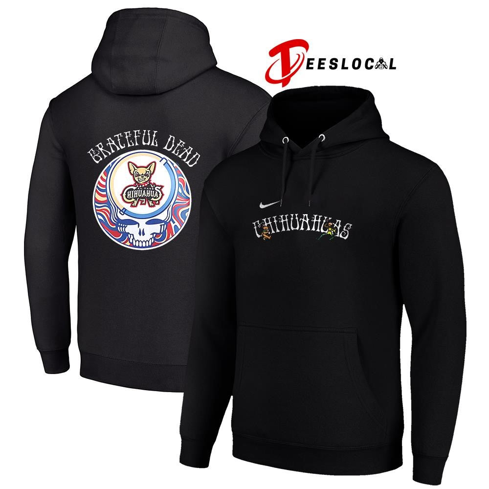 Grateful Dead x El Paso Chihuahuas Triple A logo shirt