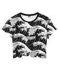 Great Wave Crop Top
