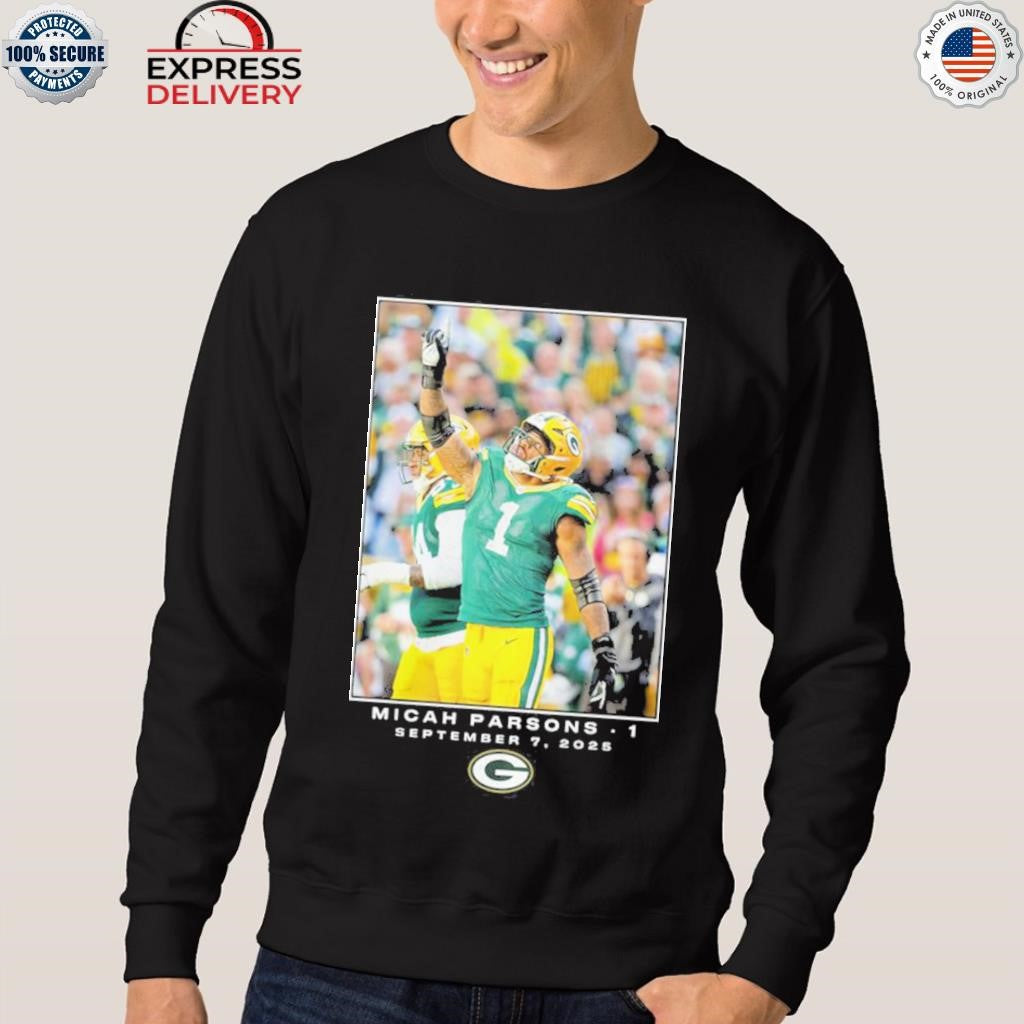 Green Bay Micah Parsons Flash Features Week 1 Shirt