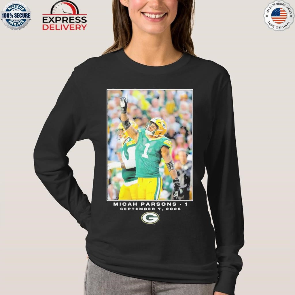 Green Bay Micah Parsons Flash Features Week 1 Shirt