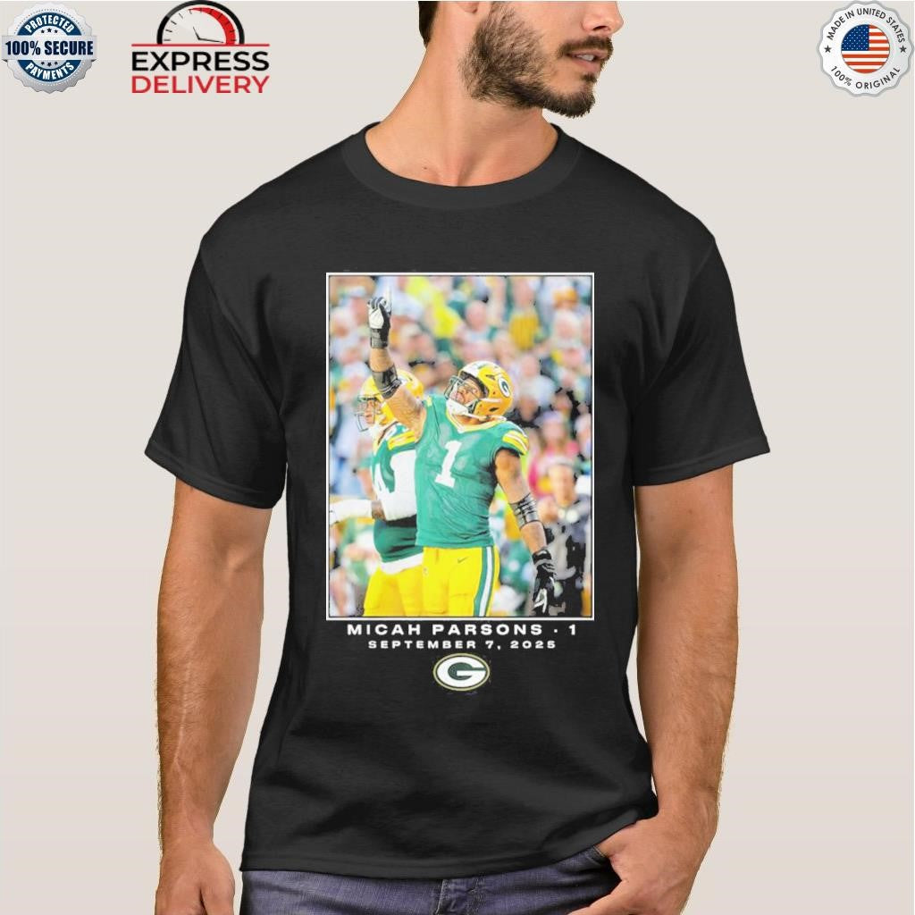 Green Bay Micah Parsons Flash Features Week 1 Shirt