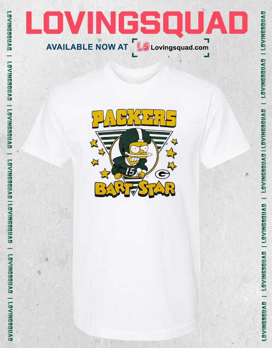 Green Bay Packers Bart Simpson Star T-Shirt