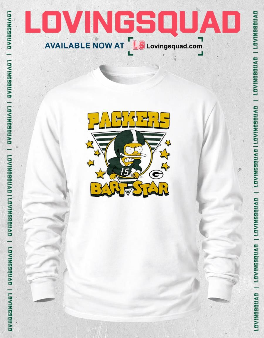 Green Bay Packers Bart Simpson Star T-Shirt
