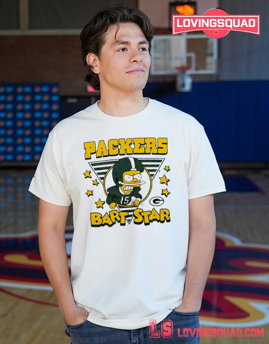 Green Bay Packers Bart Simpson Star T-Shirt