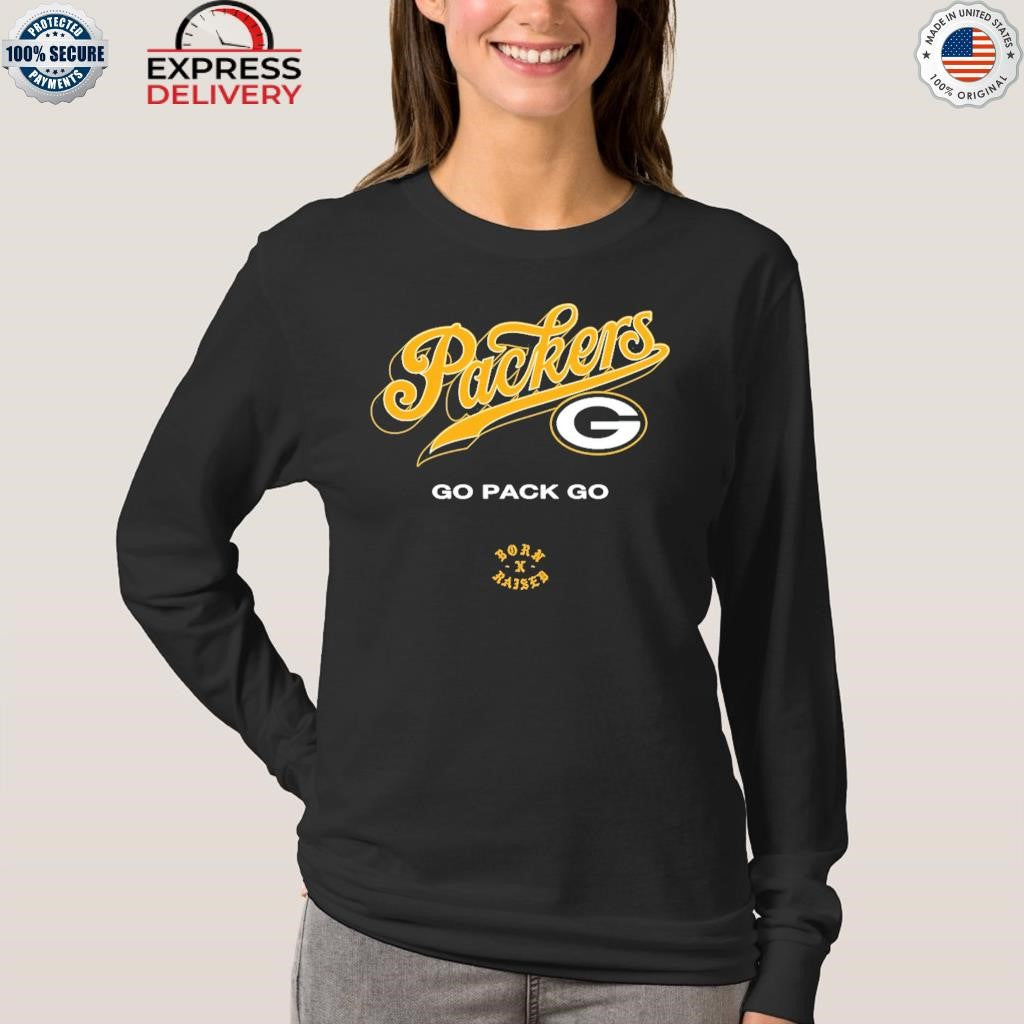 Green Bay Packers Born x Raised Pro Script Shirt