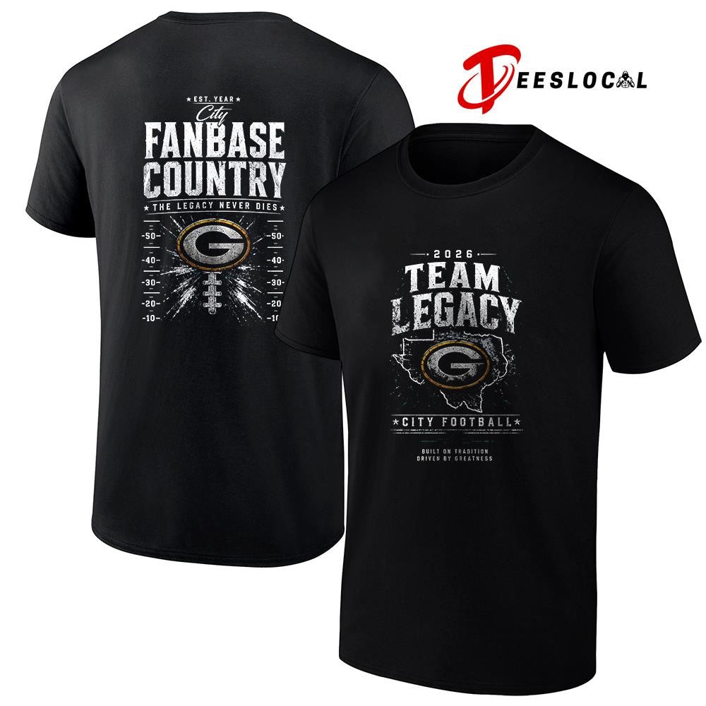 Green Bay Packers team legacy built on tradition driven by greatness city fanbase country shirt