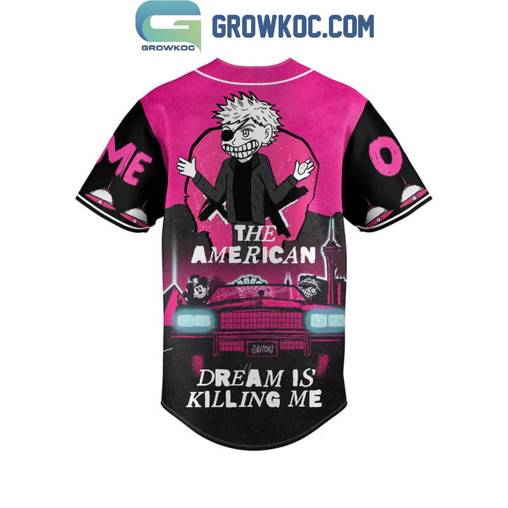 Green Day Dreams Is Killing Me The American Personalized Baseball Jersey