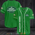 Green Mountain Coffee Roasters green Baseball shirt