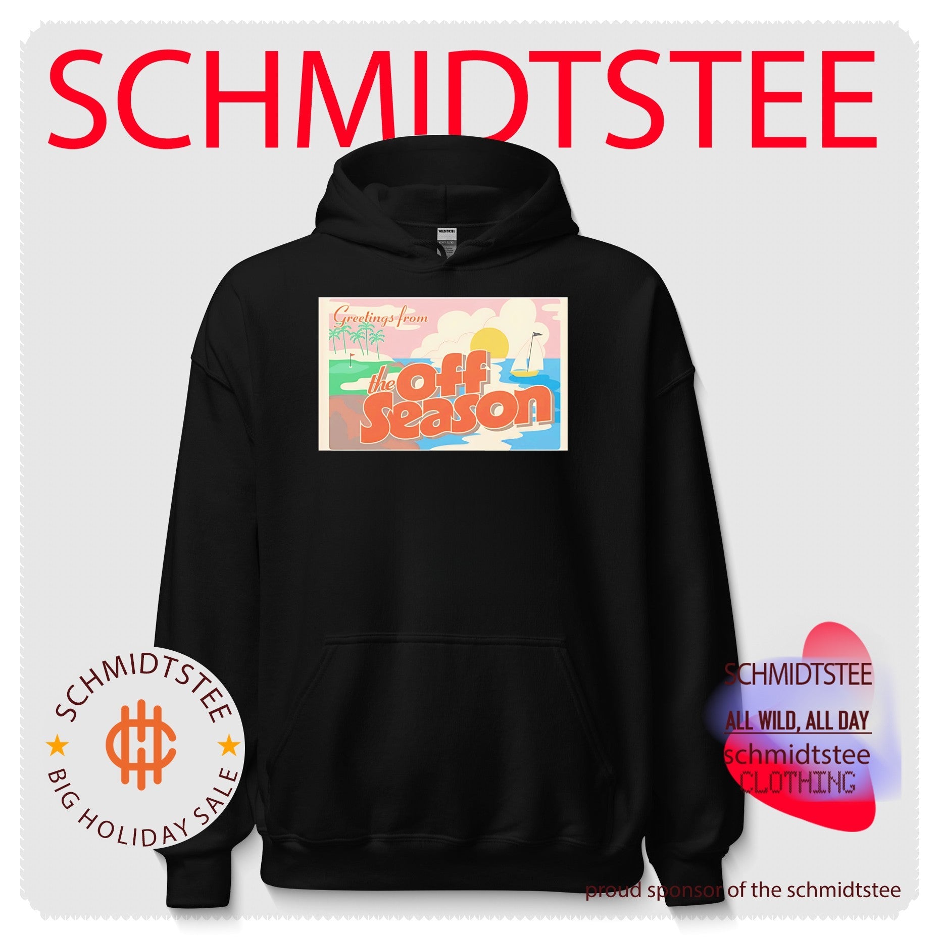 Greetings from the off seasons graphic shirt