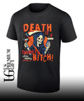 Grim Reaper Death is a thirsty bitch local menace apparel co phone shirt