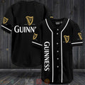 FASHION Guinness Baseball Jerseys Botton Shirt