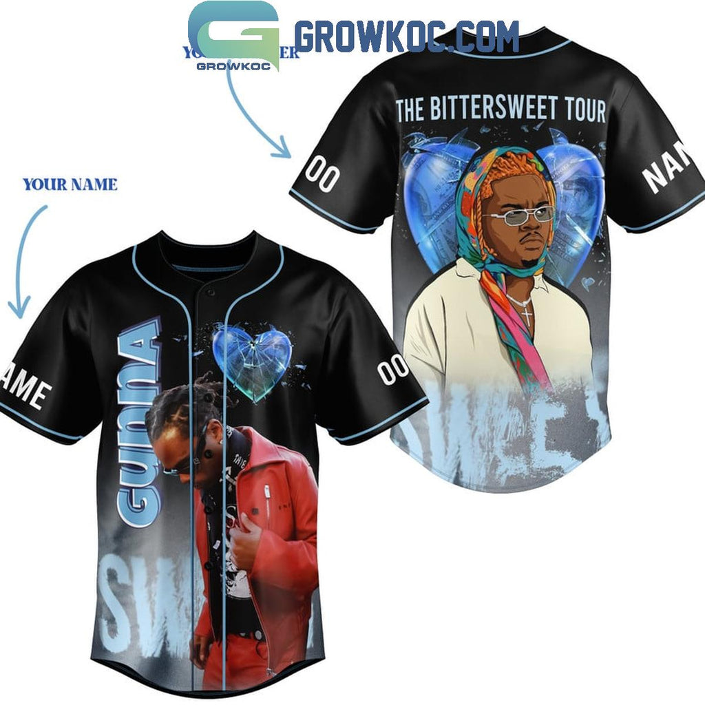 Gunna The Bittersweet Tour Personalized Baseball Jersey