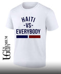 Haiti vs Everybody Haitian flag shirt