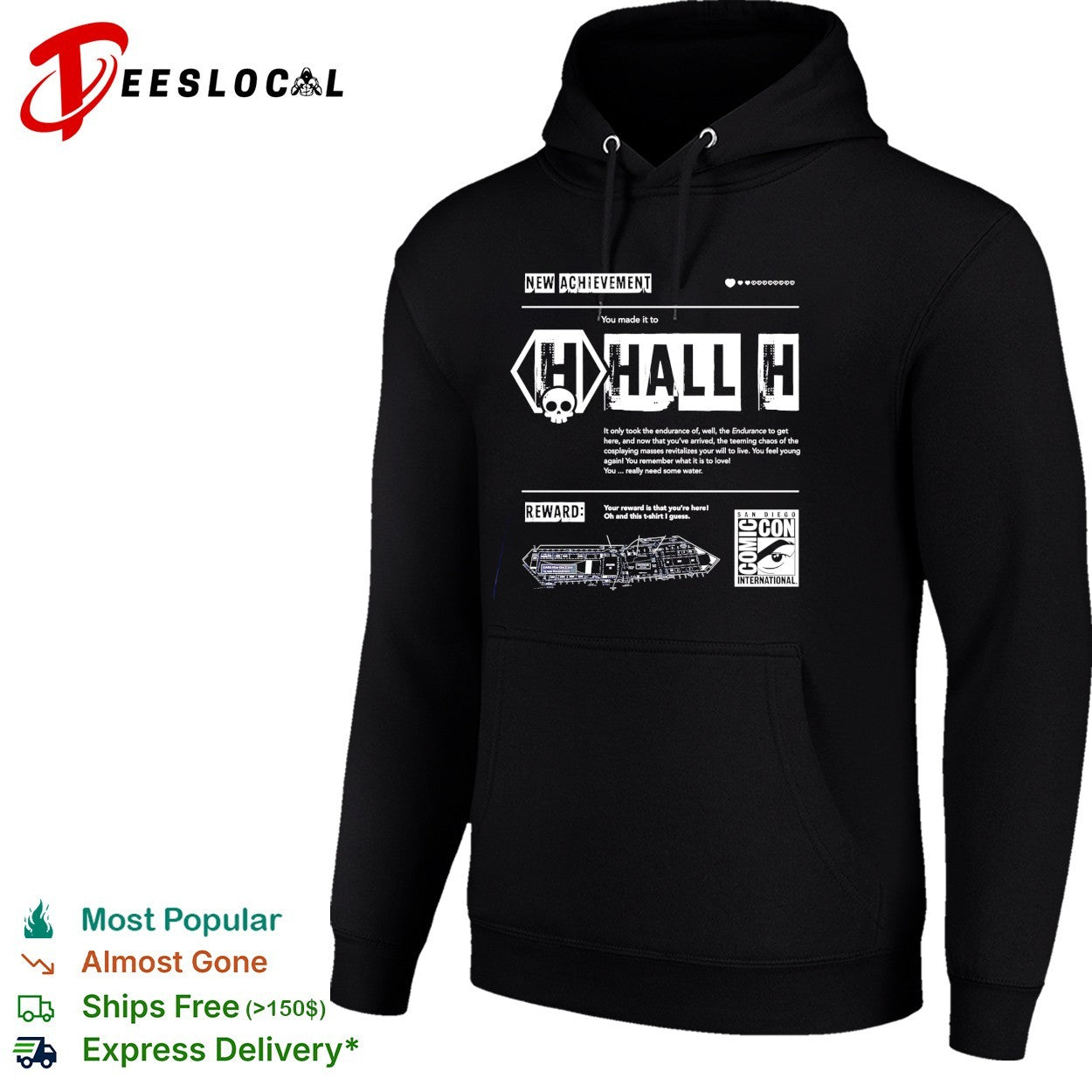 Hall H achievement San Diego Comic Con shirt