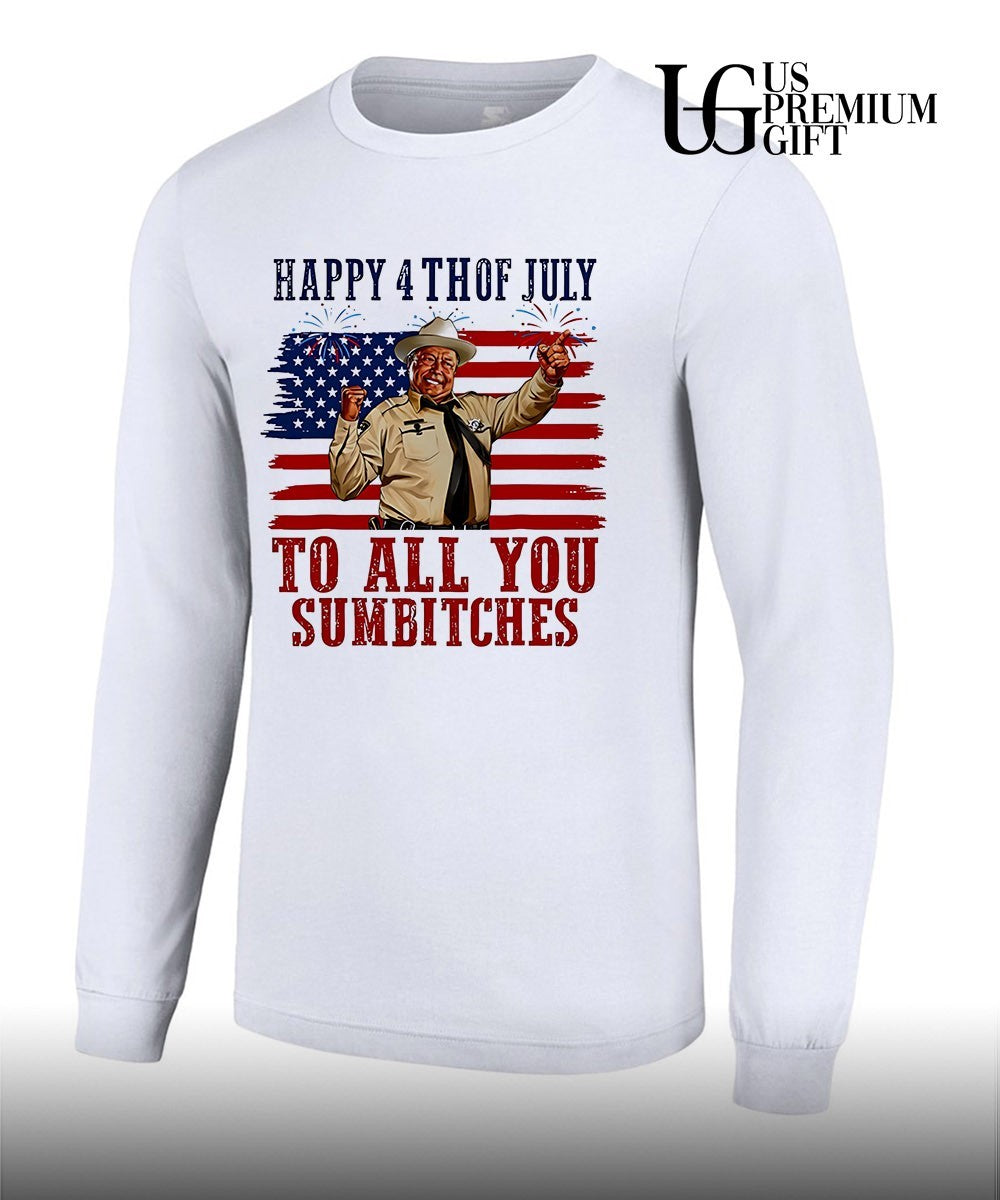 Happy 4th Of July To All You Sumbitches 2026 shirt