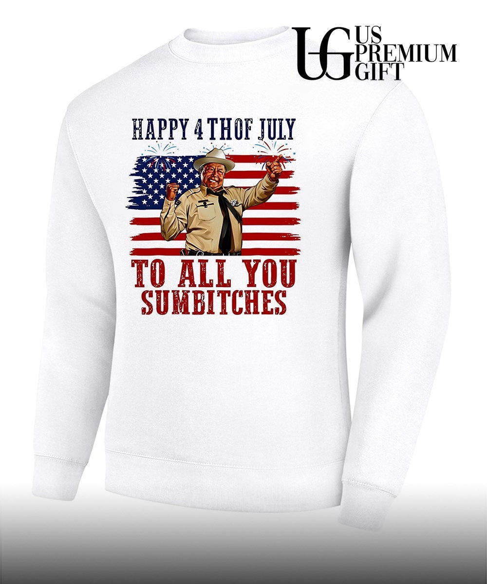 Happy 4th Of July To All You Sumbitches 2026 shirt