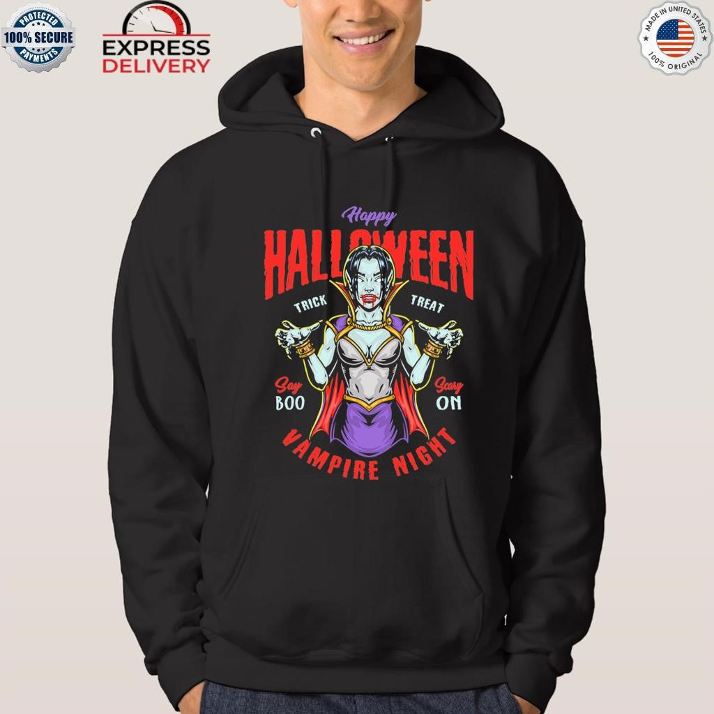 Happy Halloween Vampire Night Shirt