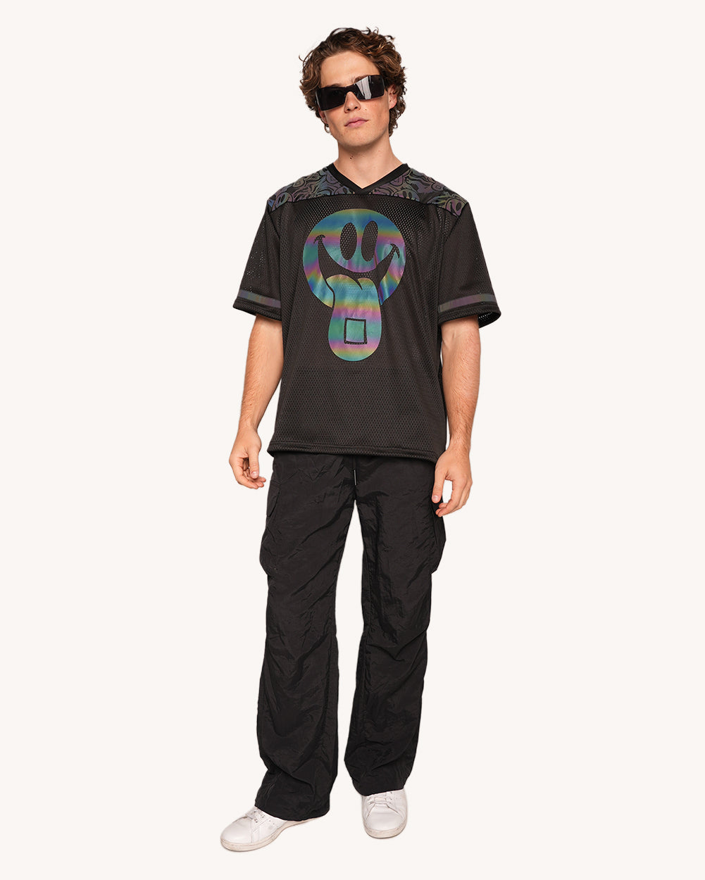 Happy Hour Rainbow Reflective Unisex Jersey