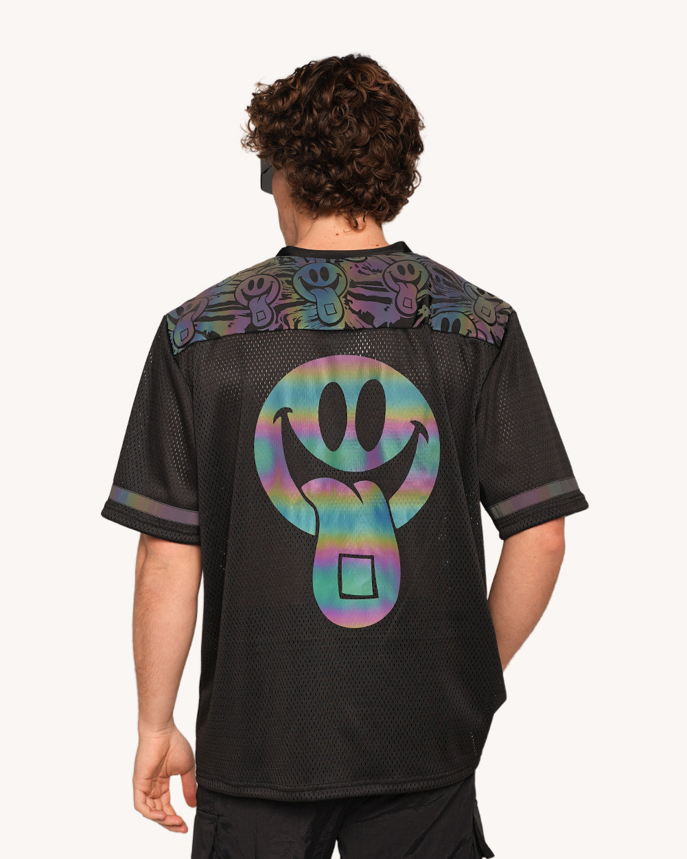Happy Hour Rainbow Reflective Unisex Jersey