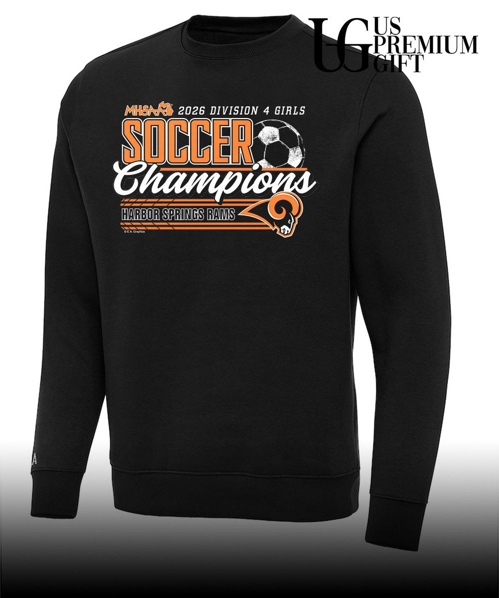 Harbor Springs Rams 2026 MHSAA Girls Soccer Division 4 Champions shirt